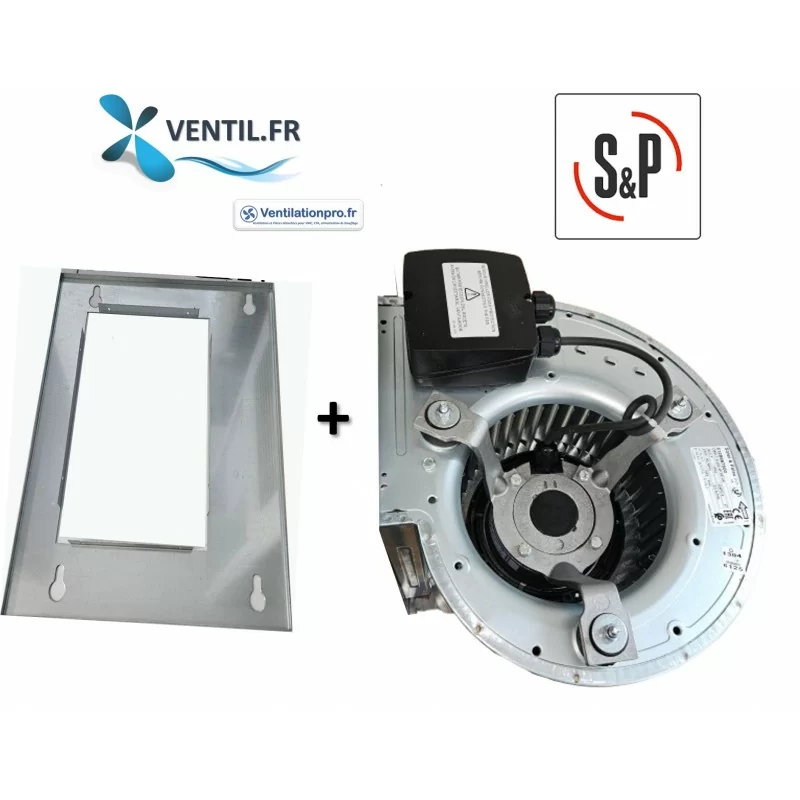 Moto-ventilateur CBM 7/9 RE VR 4P-300w 230v -S&P 653012 Ventilation, hotte pro- Restauration soler & palau