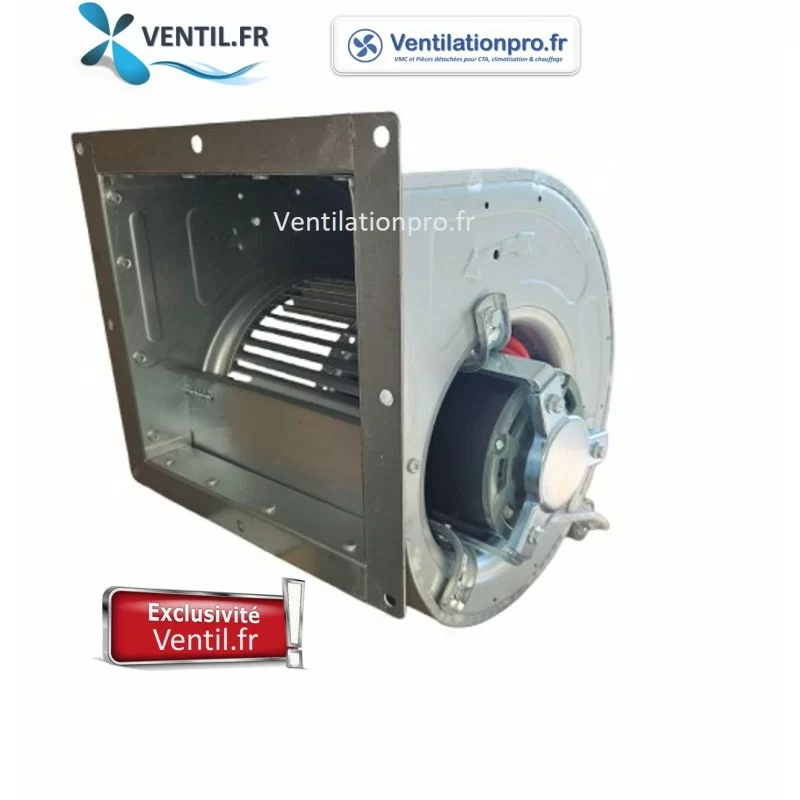 Moteur escargot DD 7/7 puissant-1600m3/h- ventilateur pour hotte pro