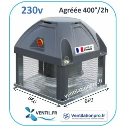 Tourelle d'extraction TEDH 500 vim 690112