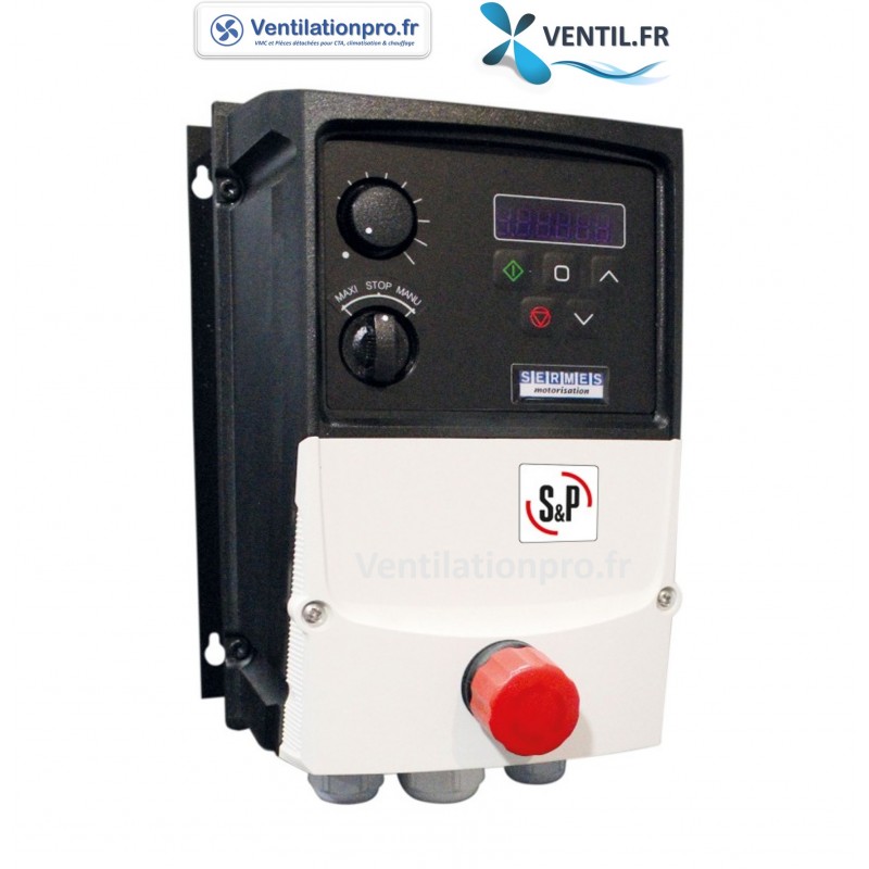 Variateur de fréquence TRI VFIK COOK 4kw ip66 avec marche forcée désenfumage SPECIAL CUISINE PRO- marque VIM réf 256276
