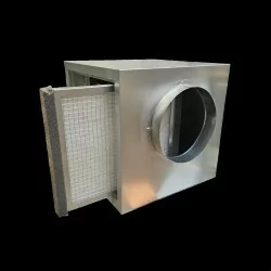 Caisson d'extraction PREMIUM 1800m3/h -DD7/7- 230v avec filtre pour insufflation d'air neuf diam 250 Caisson d'extraction PREMIUM 1800m3/h -DD7/7- 230v avec filtre pour insufflation d'air neuf diam 250