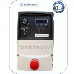 Variateur de fréquence MONO 1.1kw ip66 SPECIAL CUISINE PRO avec coup de poing désenfumage CDP