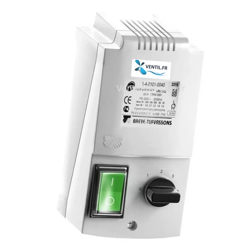 Variateur à autotransformateur 5 positions 1.2a -230v