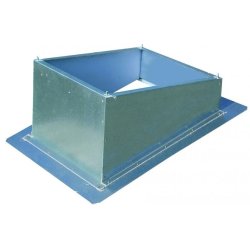 Costière toit plat pour tourelle d'extraction Saftair - pente 20%