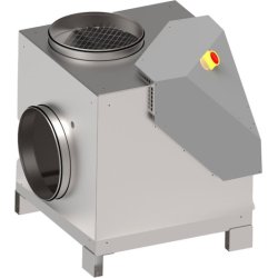 Caisson d'extraction 6500 m3- F400/120 désenfumage - 400v- R'CHEF 45 Saftair -pour hotte de cuisine pro et restaurant ou ERP