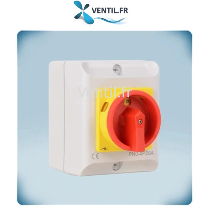 Interrupteur de proximité 5.5 kW | 4 pôles -230v