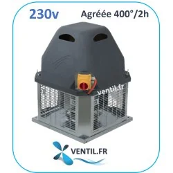 Tourelle d'extraction 230V F400 rejet...