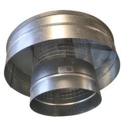 chapeau de toit pour conduit de ventilation2