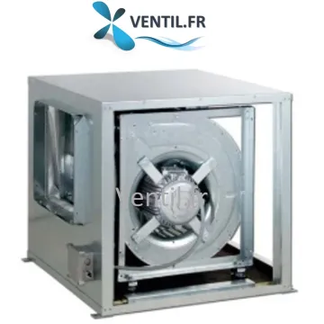 vue éclatée Caisson désenfumage 6200 m3/h-type 12/12- F400/120 - 230v- CJBDT SODECA -pour extraction de hotte pro et restaurant