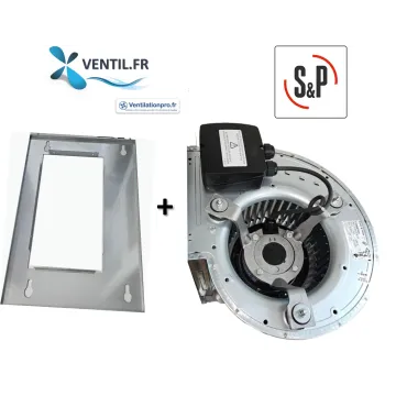 Moto-ventilateur CBM 7/9 RE VR 4P-300w 230v -S&P 653012 Ventilation
