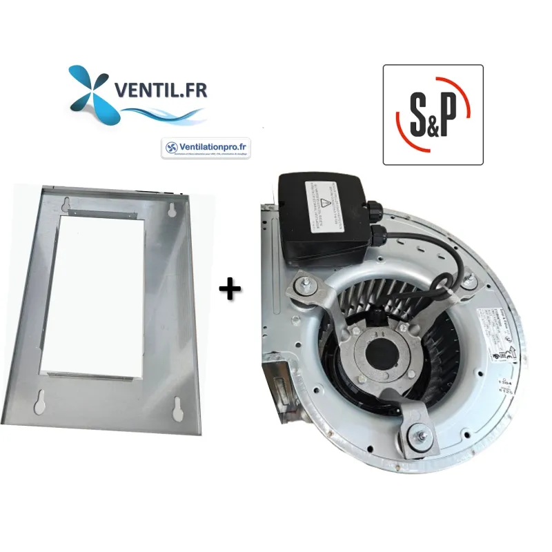 Moto-ventilateur CBM 7/9 RE VR 4P-300w 230v -S&P 653012 Ventilation