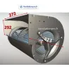 dimensions DD10/8 600w 230v pour hotte de cuisine pro