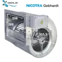 Moteur escargot DDM 7/9 -2600m3/h- 230v- NICOTRA PREMIUM E6G3304 ventilateur pour hotte pro